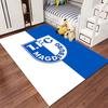 1.FC Magdeburg Logo Carpet suitable as a non-slip mat for the living room or bedroom sofa