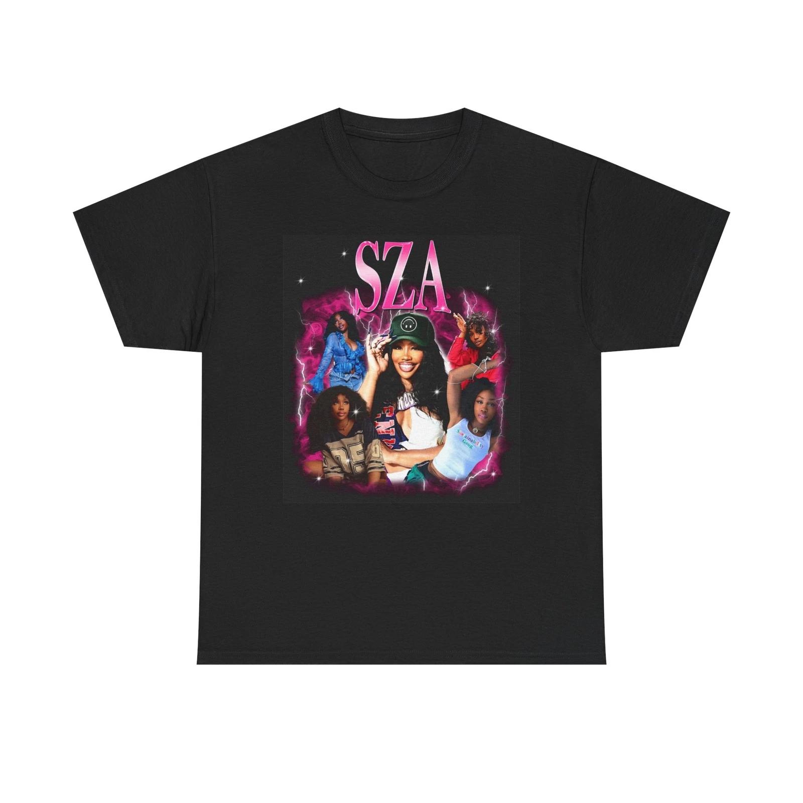Men s and Women s T-shirts SZA Graphic XS