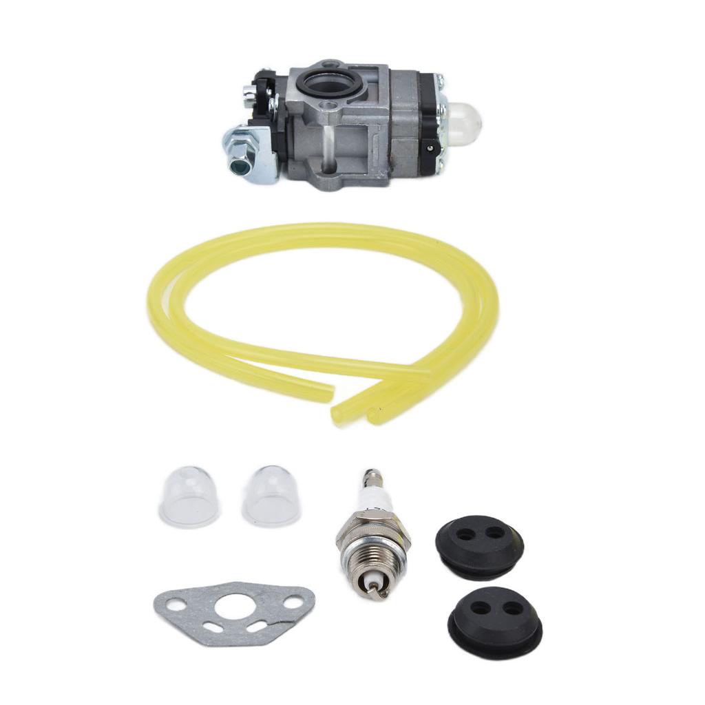 H119‑6 42CC Carburetor Gasket Sparking Plug Kit Replacement for WT WYK‑186 with Intake Hole