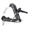 Adjustable Metal Clamp Holder for Cameras and Tripods Fill Light Accessories with 12kg High Load Bearing Capacity Black
