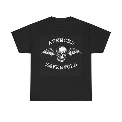 Avenged Sevenfold T-shirt Metal Punk Rock Vintage Unisex Heavy Cotton Tee