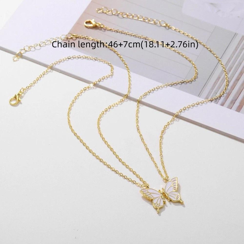 Gift For Friends Women Clavicle Chain Best Friend Necklace Couple Necklace Korean Style Necklace