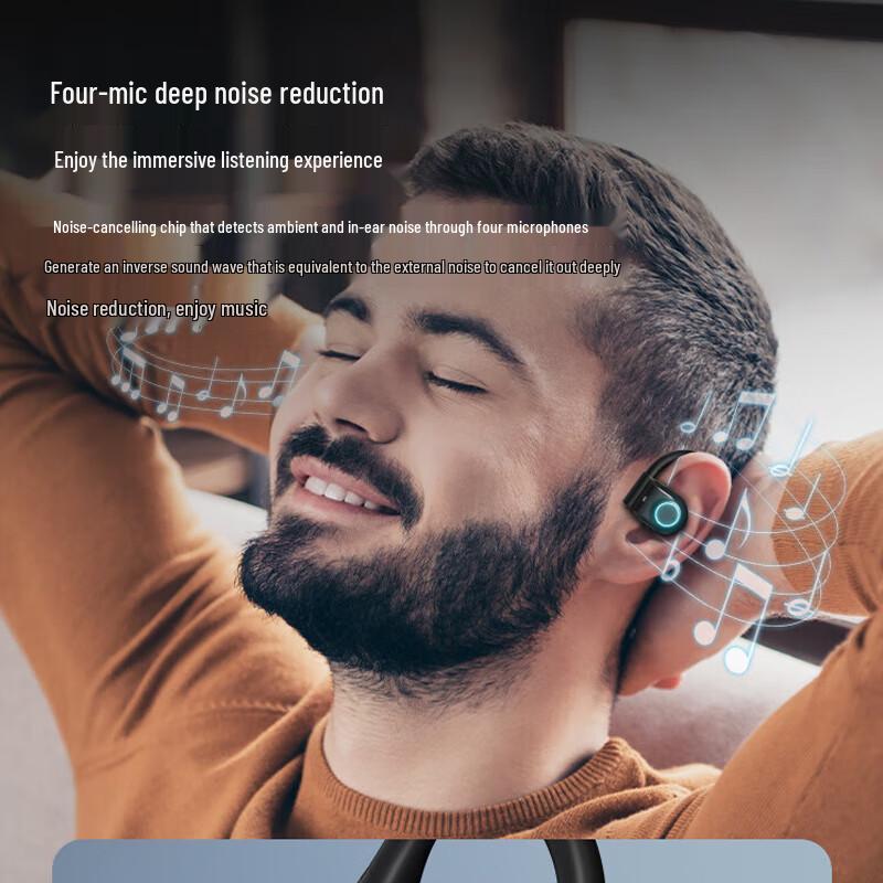 OKSJ i31X Wireless Bluetooth Ear-Hook Headset