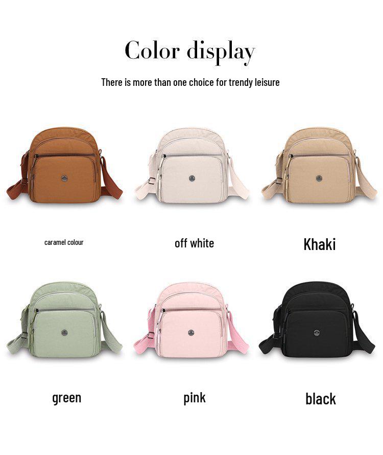 Women's Multi-functional Crossbody Bag: Fashionable, Layered, Casual Handbag and Shoulder Bag for Everyday Use