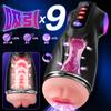 Electric Masturbator with Suction Go Back To 9 Suction X 9 Fellatio Electric Masturbator Deep Throat Tightening X Glans Divine Tongue 2 Types of Inner