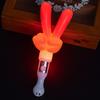 LED Foam Glow Sticks Finger Shaped Bulk Glow Sticks Lighting Modes Gesture Party Supplies Battery Powered Fluorescent Light Props