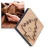 Leather Mould Leather Cutting Die Christmas Tree Shape Punch Cutter Craft Mould Tool 13.5x13x2.3cm for Paper Rubber Punching Die