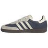 Samba OG Night Indigo Crew White Baskets pour Femmes Bleu Crème-Blanc Or Métallique IG1968