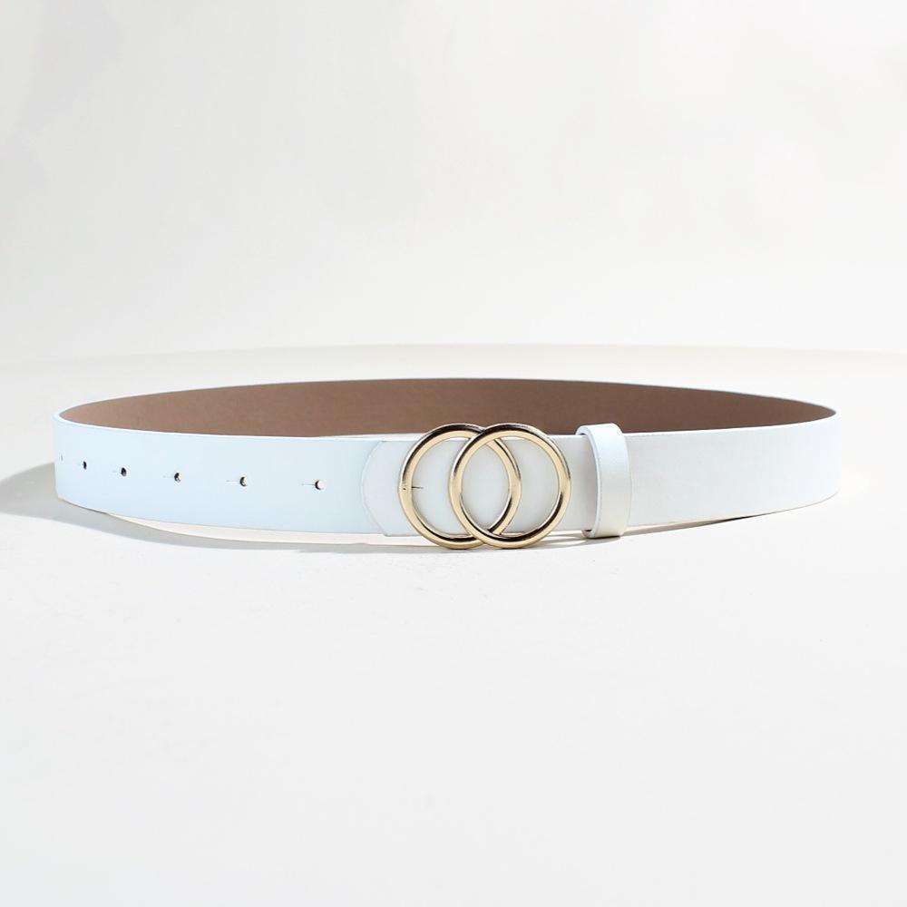 

Round Buckle Belt Women, Casual Belt Women, Jeans With Dress Belt 105Cm long