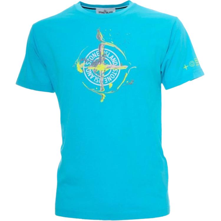 

Stone Island Round Neck Pullover Short Sleeve T-Shirt Men Tops 74152NS83-V0042 XXL