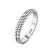New 925 Simple Silver Serpentine Twist Ring Zircon Rings For Women Lucky Wedding Engagement Jewelry Gifts