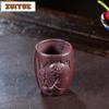 200ml Yixing Zisha Bodhidharma Teacup Retro Tea Bowl Beautiful Tea Cup Tea-tasting Smelling Cup Chazhan Master Cups Tea Services