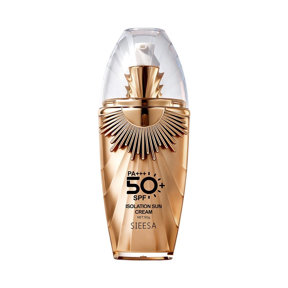 SIEESA Gold Beauty Sunscreen: Moisturizing, UV Protection, Waterproof, Sweatproof, Non-Greasy. SA620 Sunscreen