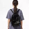 Puma Leather Backpack Regular Unisex Black (Unisex) Backpacks 077918 01