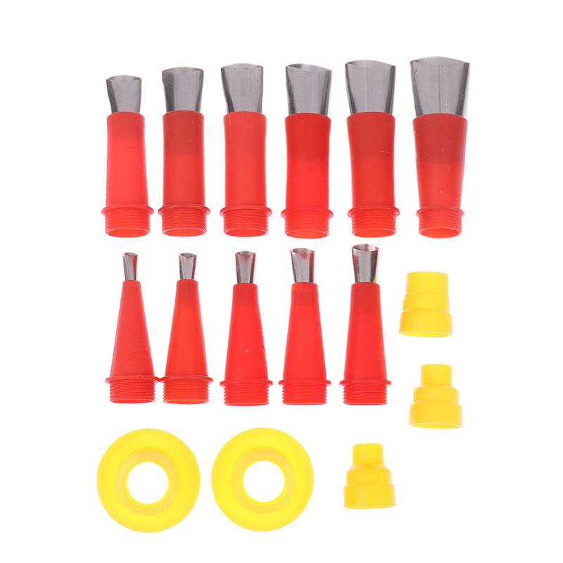 1Set Stainless Steel Caulk Nozzle Applicator Caulking Finisher Glue Tool Kitchen Bathroom Sink Silicone Sealant Finishing Tool