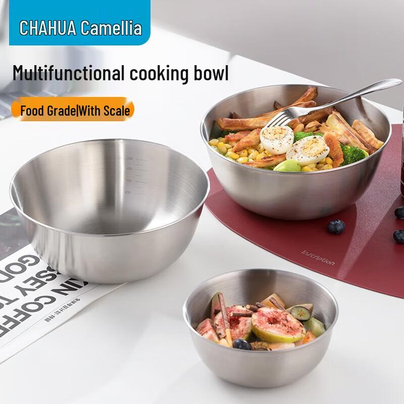 

CHAHUA 304 Stainless Steel Deep Mixing Bowl