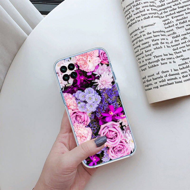 MH131 Roses Flower Case for Motorola E7 G6 G7 G8 G9 Plus Power Play G10 G20 G04 E30 E40 E22 E20 E13 E15 G22 G23 G05 G75 G35 G55