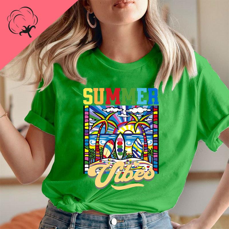 

summer beach TShirt Holiday Retro Minimalist Beach Graphic T Shirts Summer or Travel Vintage Palm Tree Shirt Coastal Lovers S