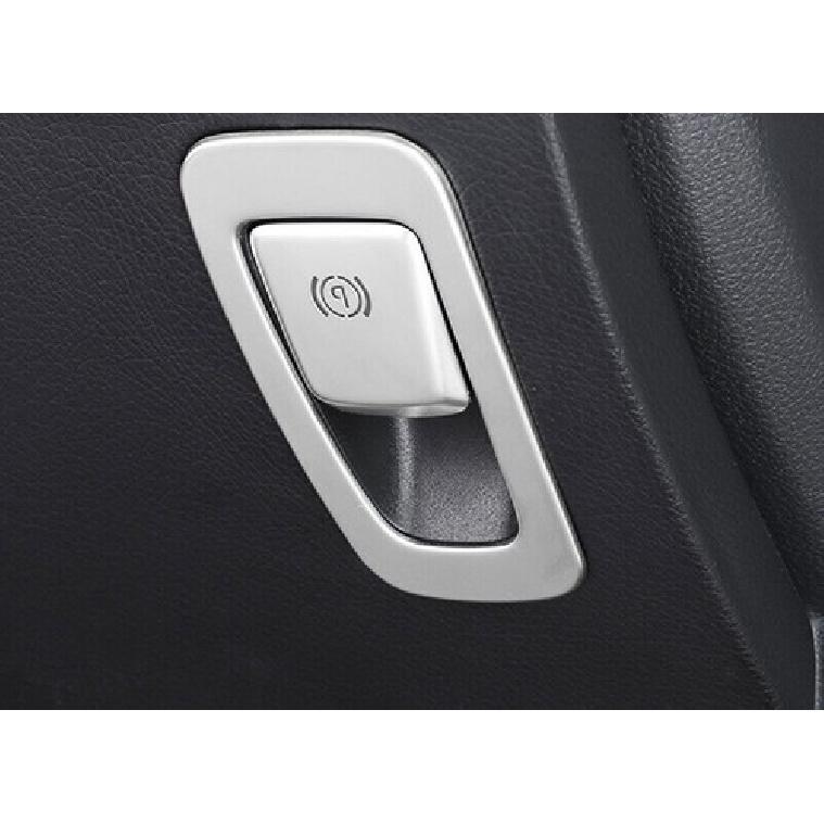 Emergency Button Cover Sliver Steel Car Console For Benz C-Class W205 Multimedia