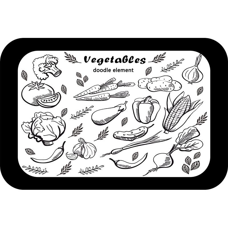 Minimalist Absorbent Diatomaceous Earth Bathroom Floor Mat - Easy Clean, Dirt-Resistant Toilet Pad