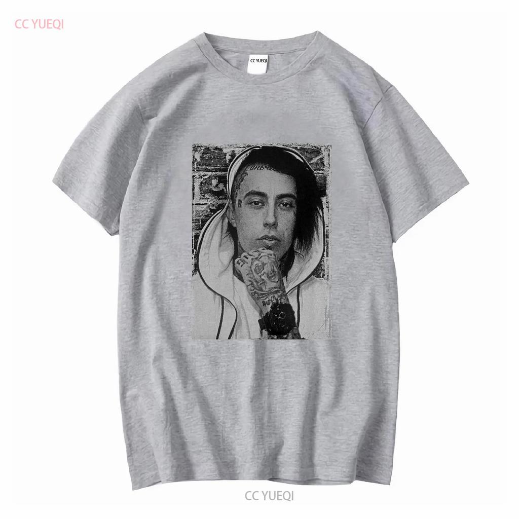 Ronnie Radke Falling In Reverse Band Schwarzes T-Shirt S bis 5XL 1PT1740 Lang- oder Kurzarm Vintage Gewaschen Designerkleidung