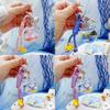 Sea Turtle Seahorse Devil Fishes Fish Tank Keychain With 3d Design Pendant For Kids And Collectors