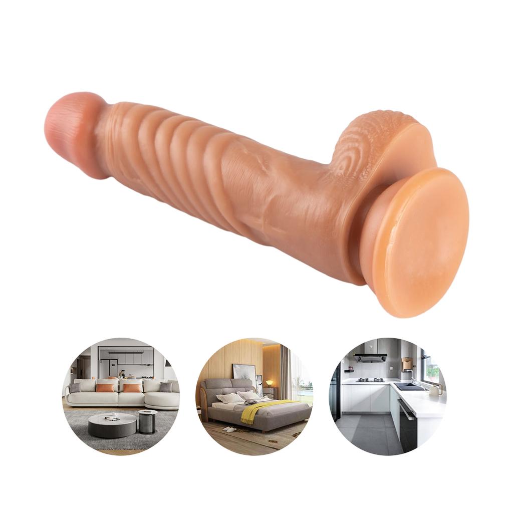 Dildo Female Manual Masturbation Orgasm G-spot Thrusting Penis Sex Toys
