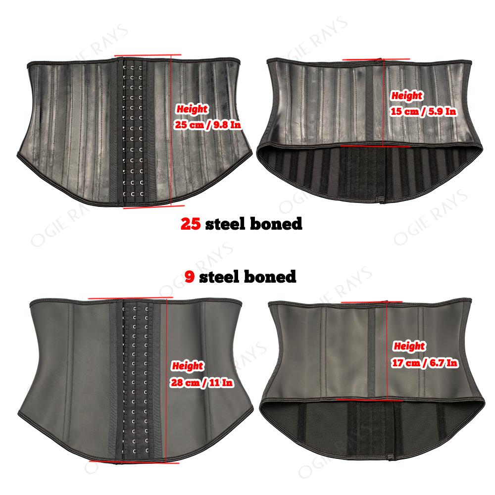 High Compression Latex Hourglass Modeling Strap Tummy Wrap Belly Slimming Corset Woman Reductive Belt Waist Trainer Shaper