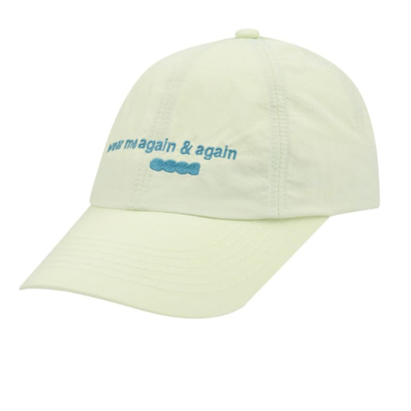 CHANCECHANCE WEAR ME AGAIN & AGAIN NYLON cap(NEON)