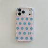 Dopamine Polka Dot iPhone 15 ProMax Case: Drop-proof, Full Coverage.