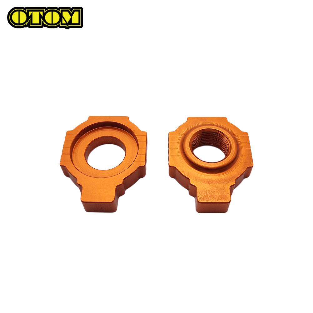 Motorcycle For KTM HUSQVARNA Axle Block Rear Wheel Chain Adjuster Regulator Sliders Tensioner EXC250 EXCF350 FC250 FE450 TE125