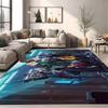 Game V-Valorant Hallway Carpet Washable Non-Slip Living Room Sofa Chairs Area Mat Kitchen Doormat Area Rug