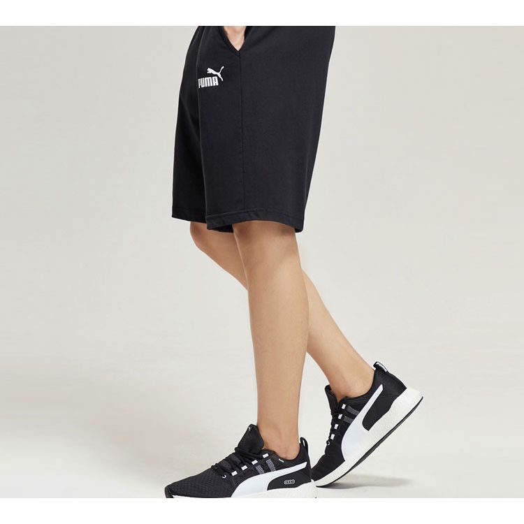 Puma Logo Breathable Sports Shorts Men Bottoms Black 844799-01