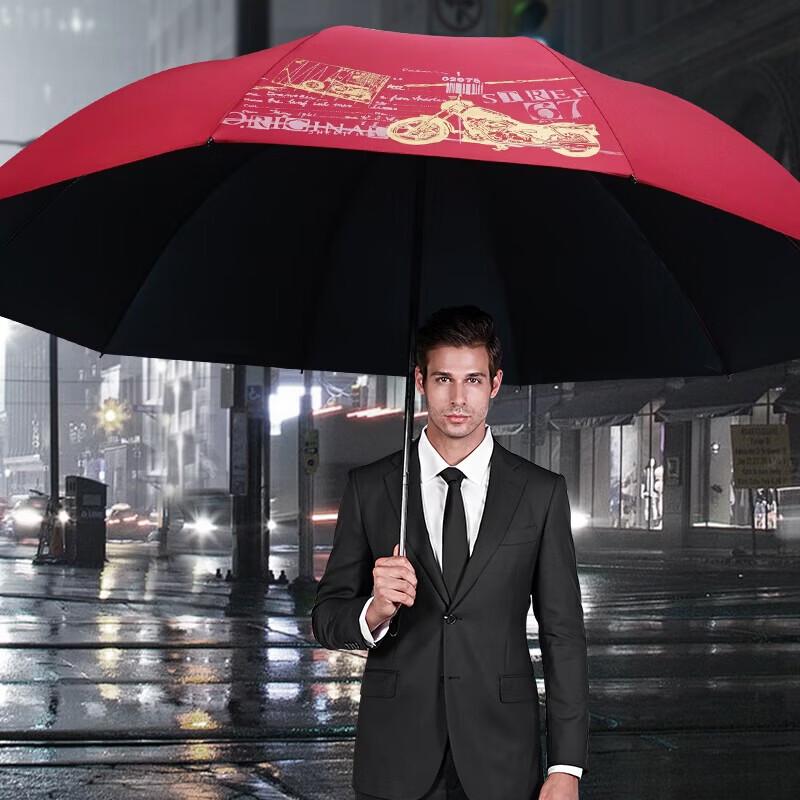 Hongye D7848-R01 Folding Sun/Rain Umbrella