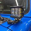JL Wrangler 18-23 A-Pillar Spotlight LED Auxiliary Bracket for High-Brightness Headlight