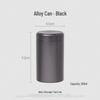 Compact Titanium-Aluminum Tea Storage Can: Small, Portable, and Sealed.