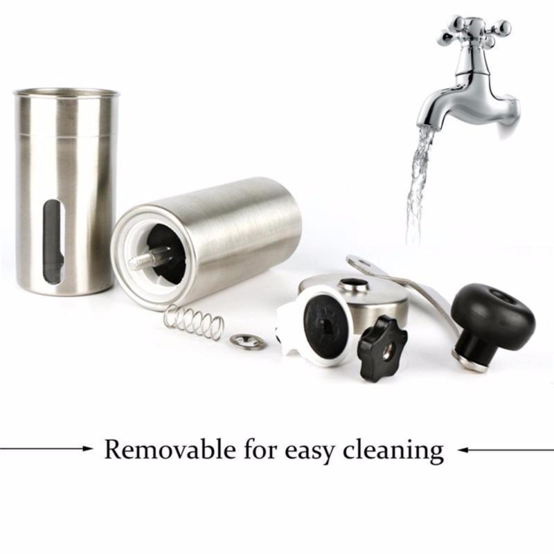 Manual Coffee Grinder Coffee Bean Grinding Stainless Steel Ceramic Mechanism Adjustable Burr Coffee Grinder Mill Coffee Tools