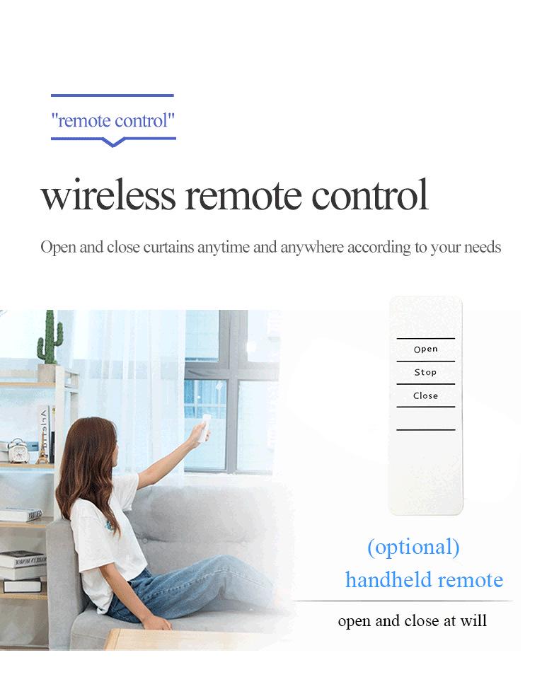 Bluetooth Smart Curtain Motor with Tuya Integration - No Wiring Needed.