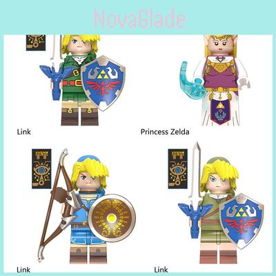 Custom Mini Figures Building Blocks Dolls The Legend Of Zelda Link Princess Zelda Adventure