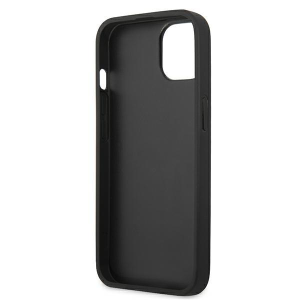 Etui do iPhone 13 mini Karl Lagerfeld Ikonik Karl & Choupette Fuksja