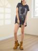 Chic Casual Loose Mid-Length Short Sleeve T-Shirt for Summer - Plus Size Available