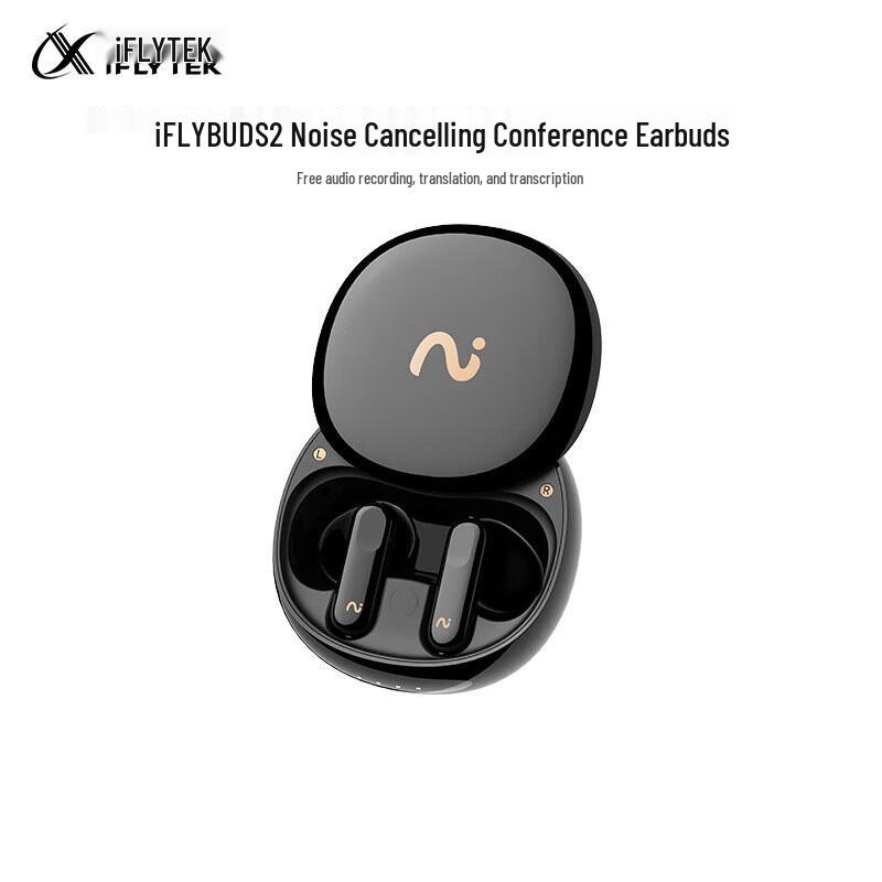 

iFLYTEK iFLYBUDS 2 AI Noise-Cancelling Wireless Bluetooth Earbuds