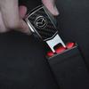Car Seat Belt Clip Extender Alloy Seatbelt Lock Buckle Plug for Mazda 3 bk bl bj bn 323 Axela Atenza CX-3 CX-4 CX5 Accessories