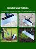 Multipurpose Garden Cleaning Shovel, Flat Shovel Ice Shovel Weeding Planting Farm Weeding Tools Metal Weed Cleaning Shovel 120cm