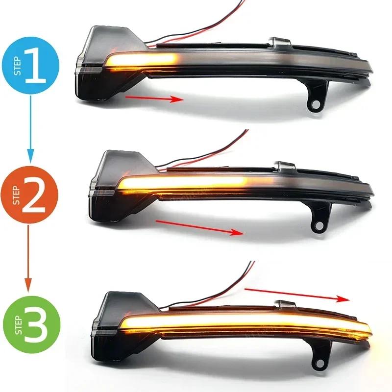 Dynamic Blinker Turn Signal Light Side Mirror Indicator LED Flashing Light for BMW 5 6 7 Series F10 F11 F07 F06 F12 F13 F01