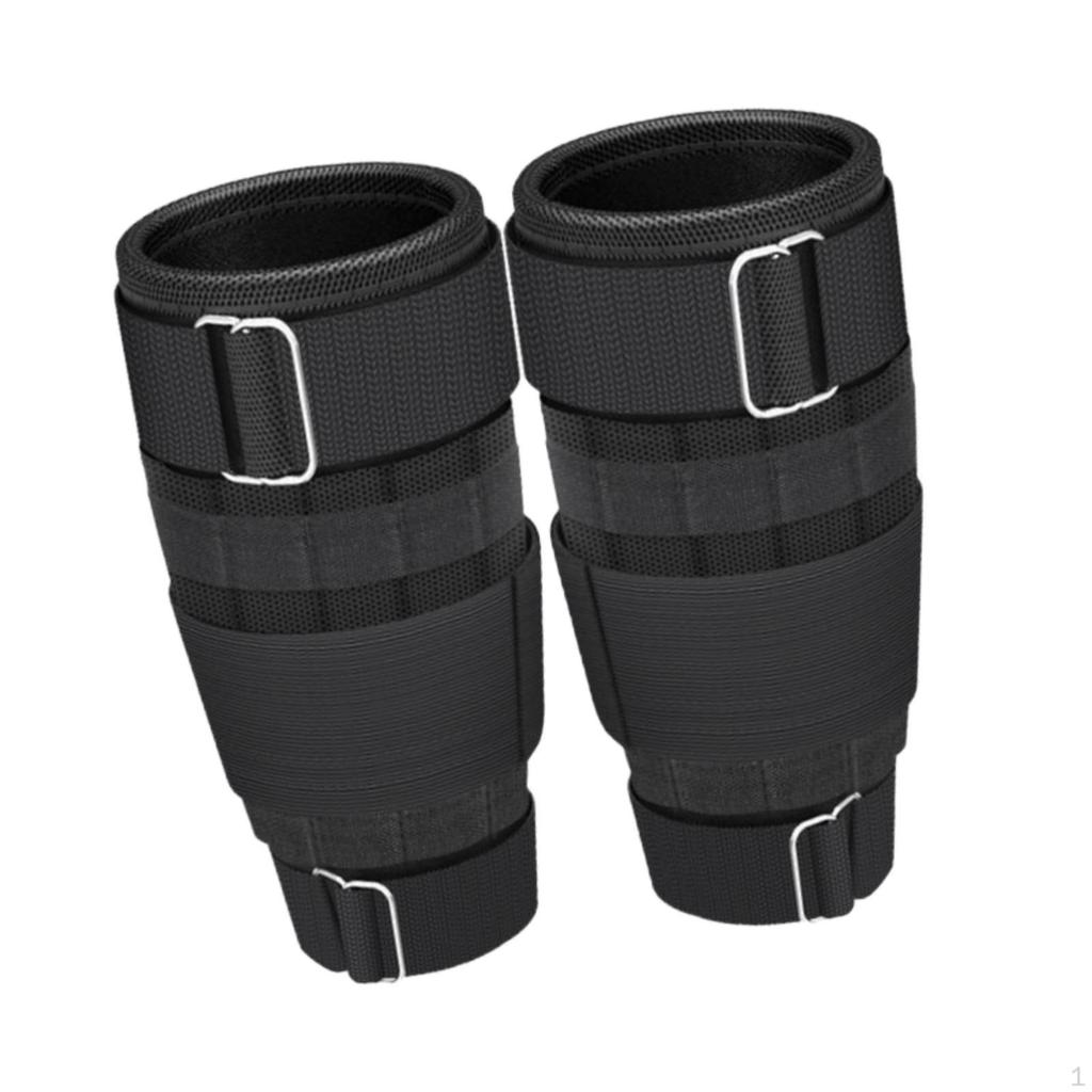 2 Pieces Ankle Weights Adjustable Leg Weight Straps Foot Modularized Walking Training