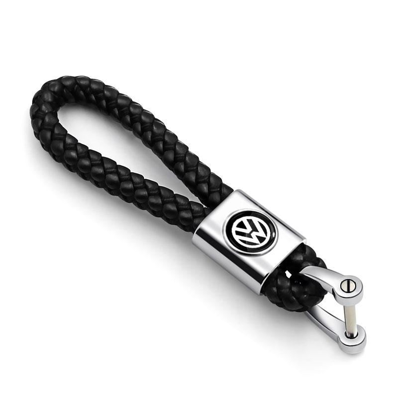 Car Key Chain Key Ring Key Lanyard Car Emblem Styling For Volkswagen Tiguan Golf-4 5 6 7 MK6 B5 B6 B7 Jetta Lavida Polo Tiguan Passat