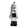 Ghost Figurine Resin Cartoon Standing Ghost Statue Hand-painted Ghost Table Centerpiece for Halloween Decorations Mantel Shelf