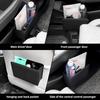 Car Trash Can Storage Car Storage Door Rear Durable Stain Easy To Clean Box, Case, Small, Foldable, Storage, Driver/Passenger Seat, Seat, Leather,