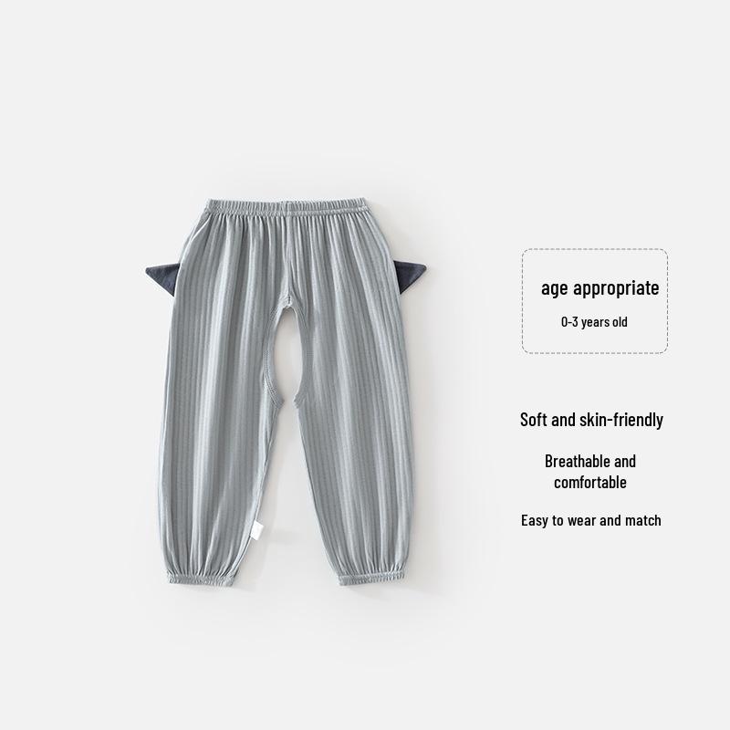 Baby Mosquito-Resistant Summer Pants - Lightweight and Cute for Boys and Girls